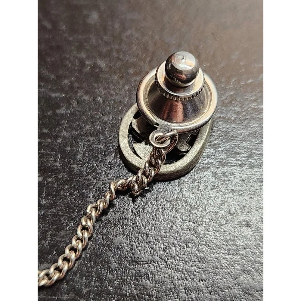 Vintage‎ Nautical Anchor & Ship Wheel Tie Tack